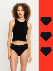 Soft Stretch Seamless Bikini Brief 3 Pack