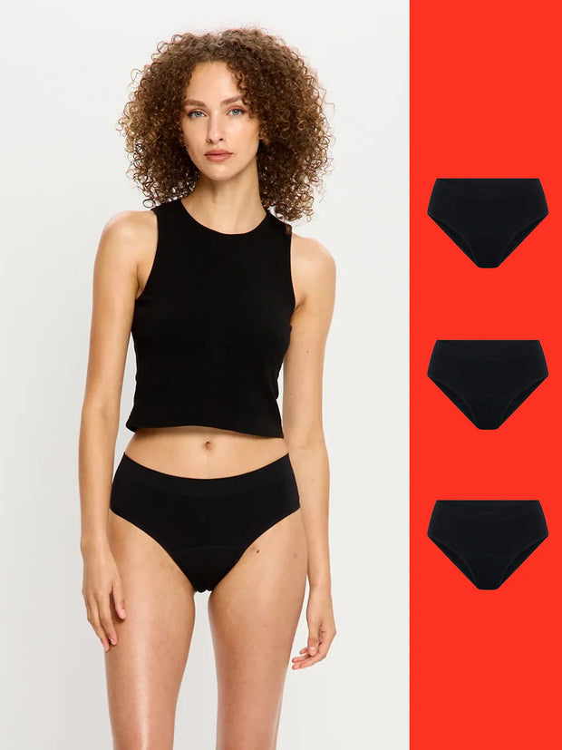 Soft Stretch Seamless Bikini Brief 3 Pack