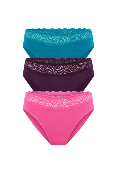 Sensual Hi Waist Bikini Bundle Pack