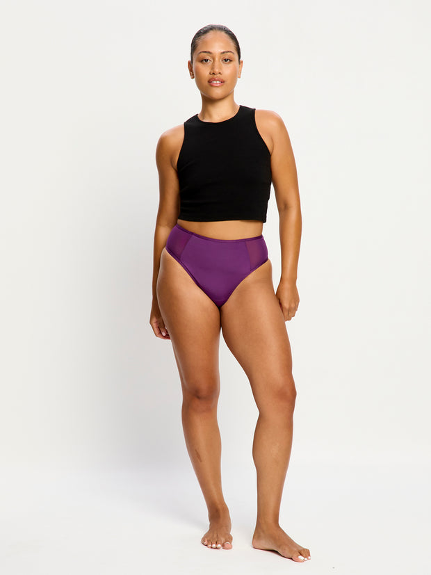 Allure Hi Waist Brief Moderate