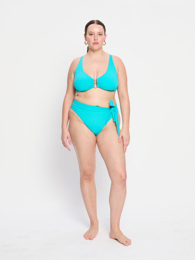 Swim Molokai Hi Waist Tie Bottom High