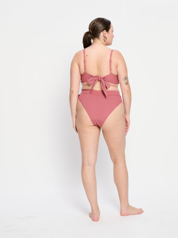 Swim Molokai Hi Waist Tie Bottom High