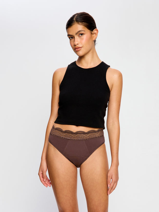 Sensual Hi Waist Bikini Super Overnight