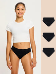 Teen Soft Stretch Seamless Hipster Brief 3 Pack