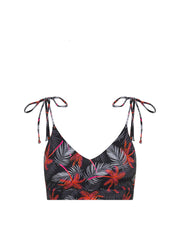 Teen Swimwear Tie Shoulder Crop Top